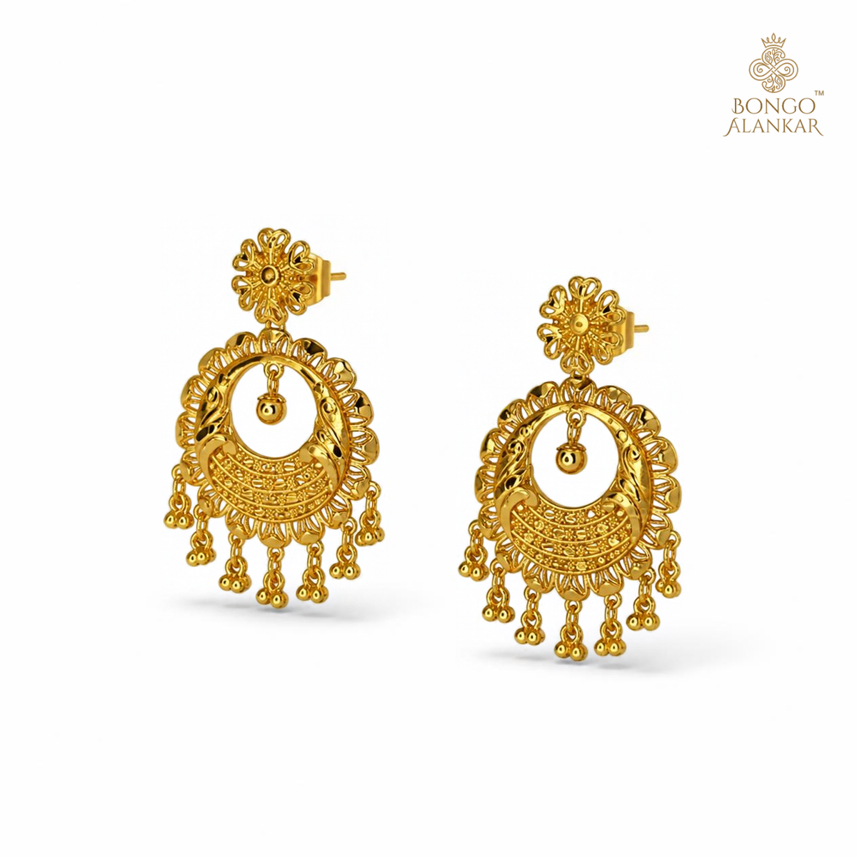 Regal Chandbali Kan Bala