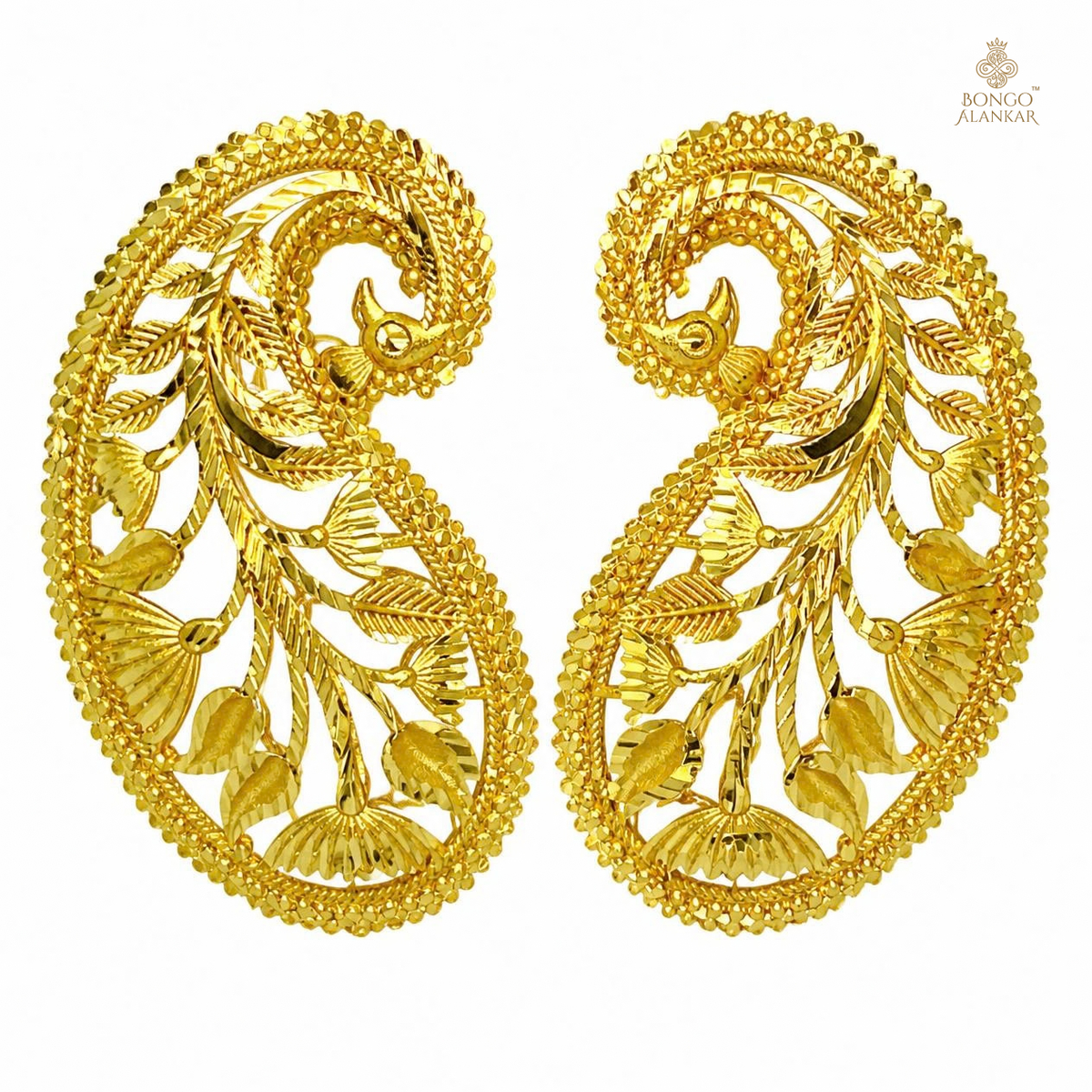 Swarnolota full kan ear ring