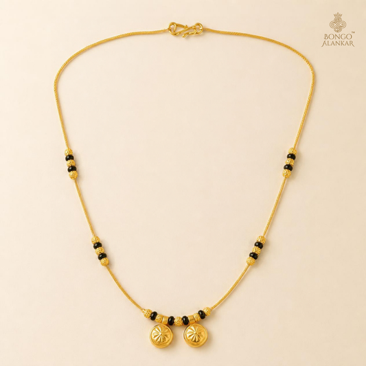 Black Beaded Mangalsutra Chain
