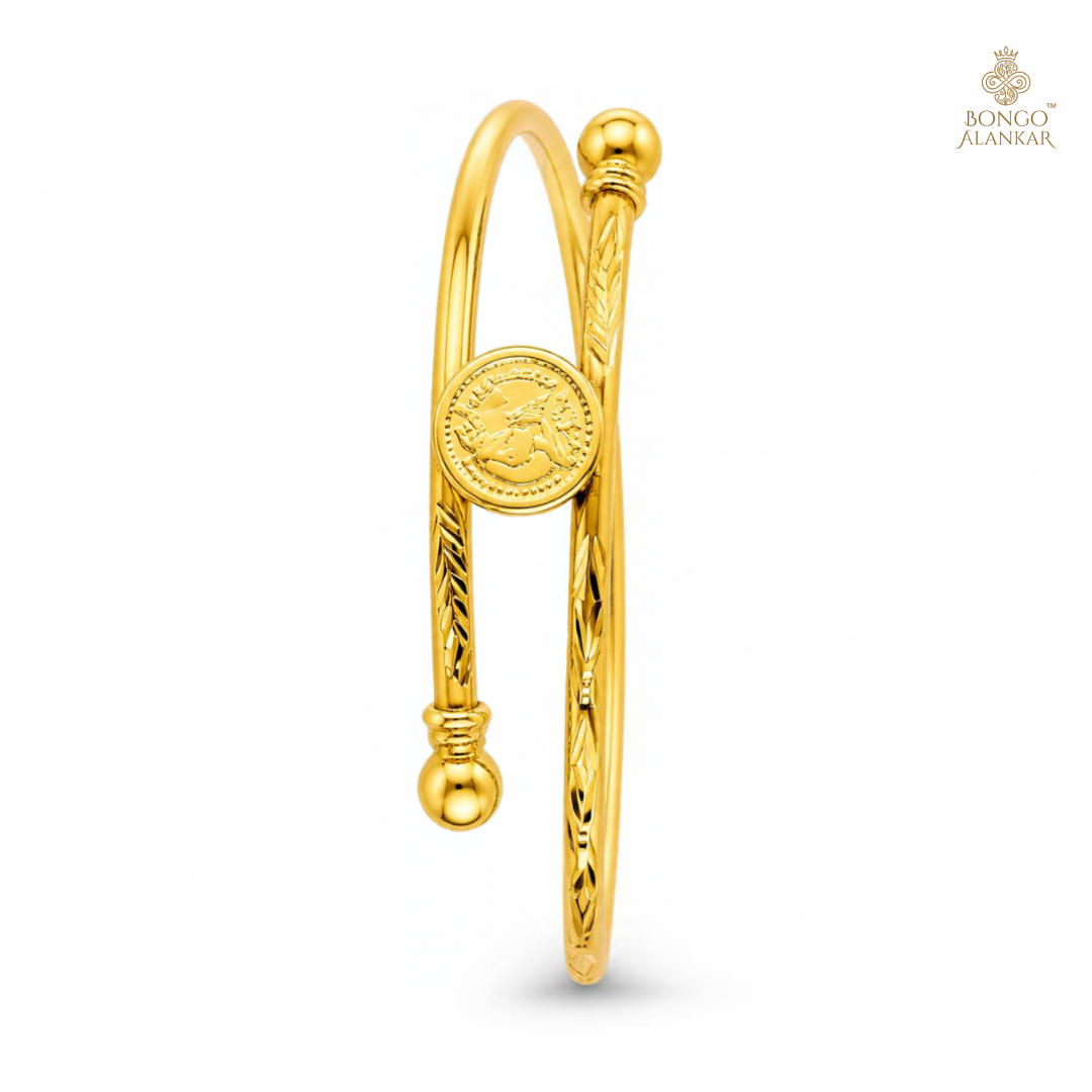 Golden Coin Motif Noa