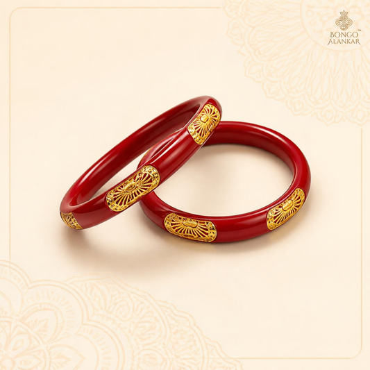 Traditional Gold Motif Pola