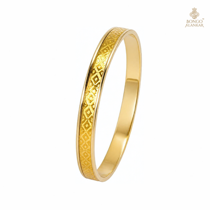 Golden Geometric Pattern Noa